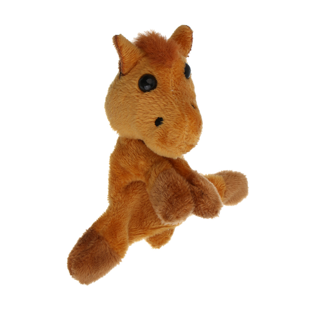 СНОУ БУМ Магнит в виде лошадки 9x10x5 см, полиэстер, 3 дизайна, арт.№ 705-507