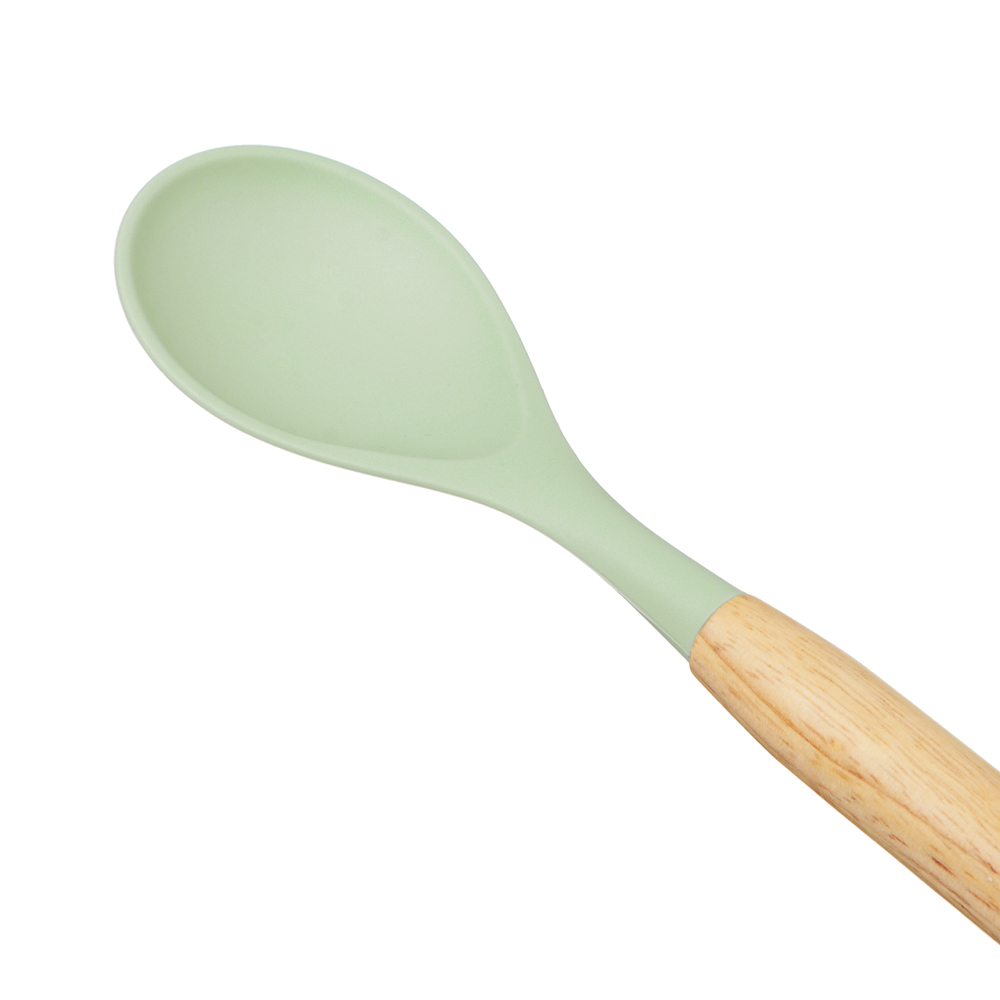 Набор кухонных принадлежностей SATOSHI Аллон, 12пр., оливковый, силикон, арт.№ 881-350