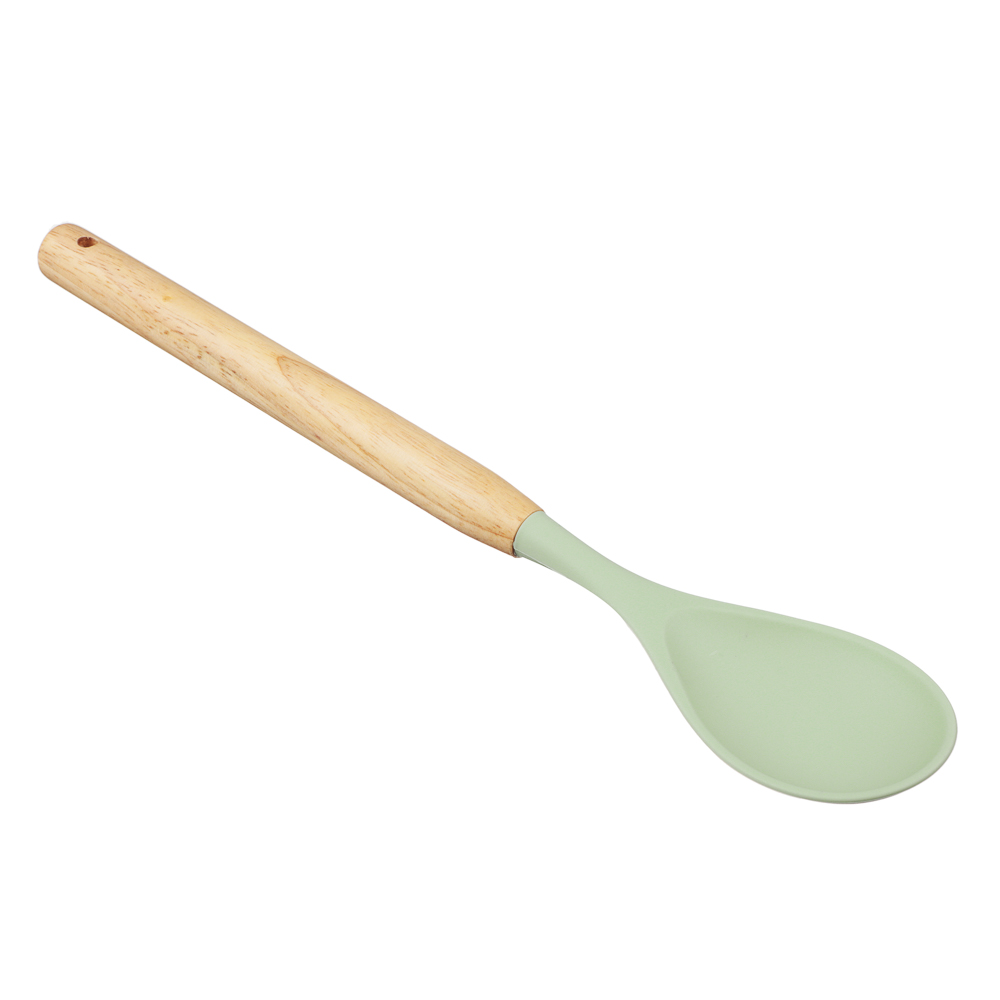 Набор кухонных принадлежностей SATOSHI Аллон, 12пр., оливковый, силикон, арт.№ 881-350