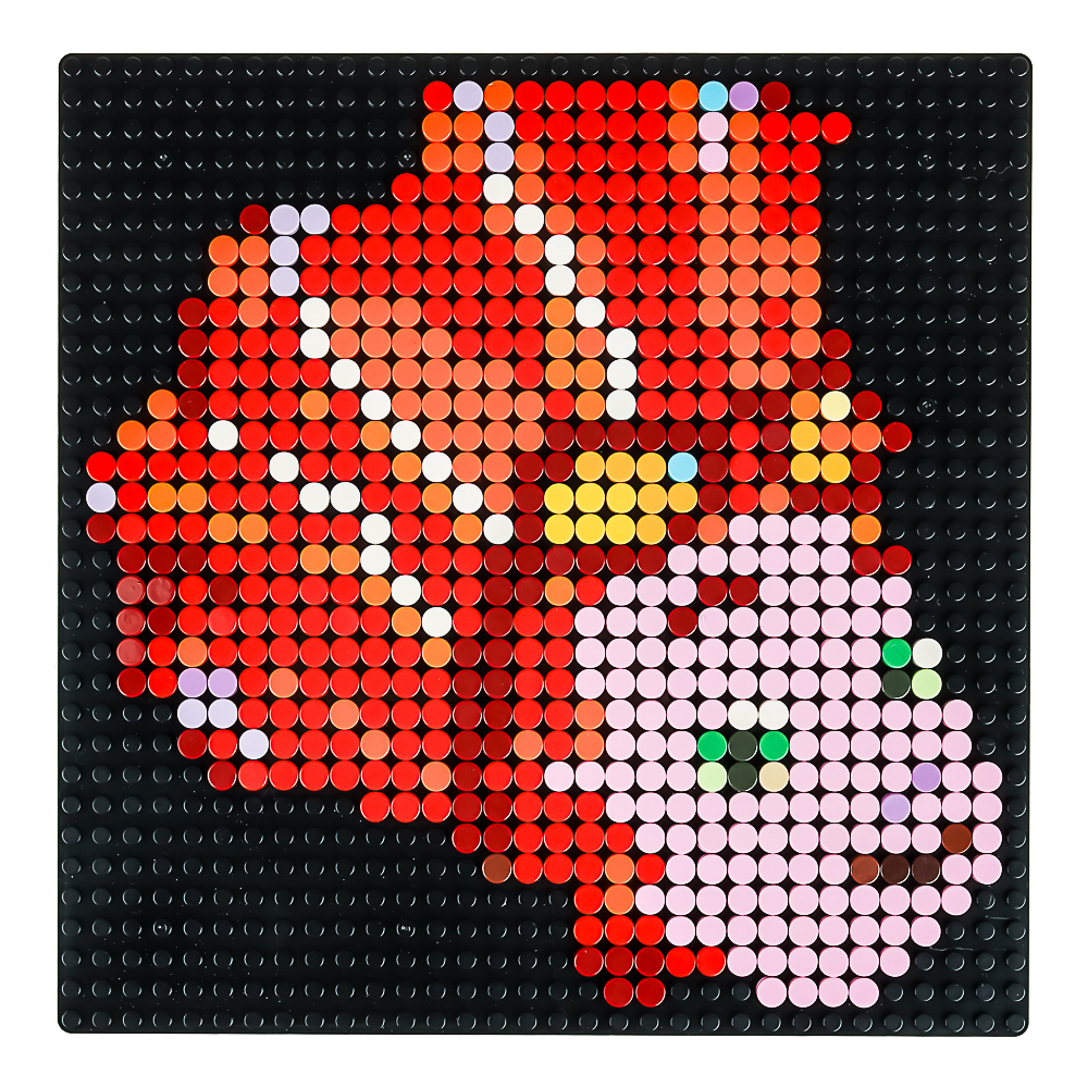 Фиксики Мозаика пластиковая, АВS, 18x18 см, Файер, арт.№ 429-031