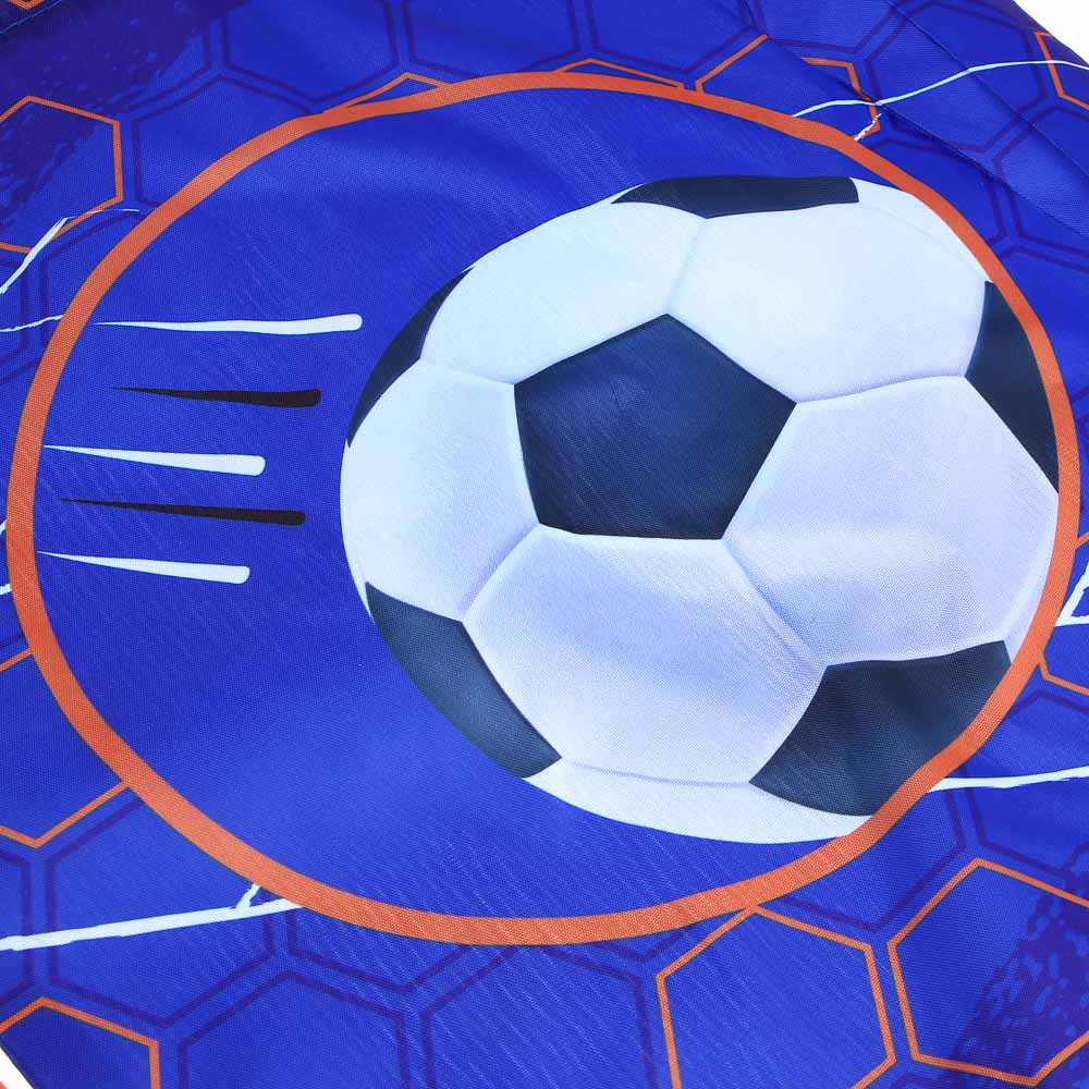 Мешок для сменной обуви на завязках, 40х47см, "Футбол/Рэйсинг Тим", полиэстер, арт.№ 524-257