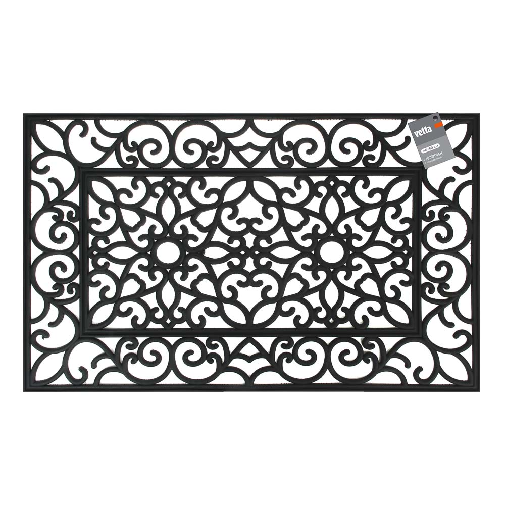 Коврик придверный тм VETTA Openwork, ПВХ 40x60 см, арт.№ 466-424