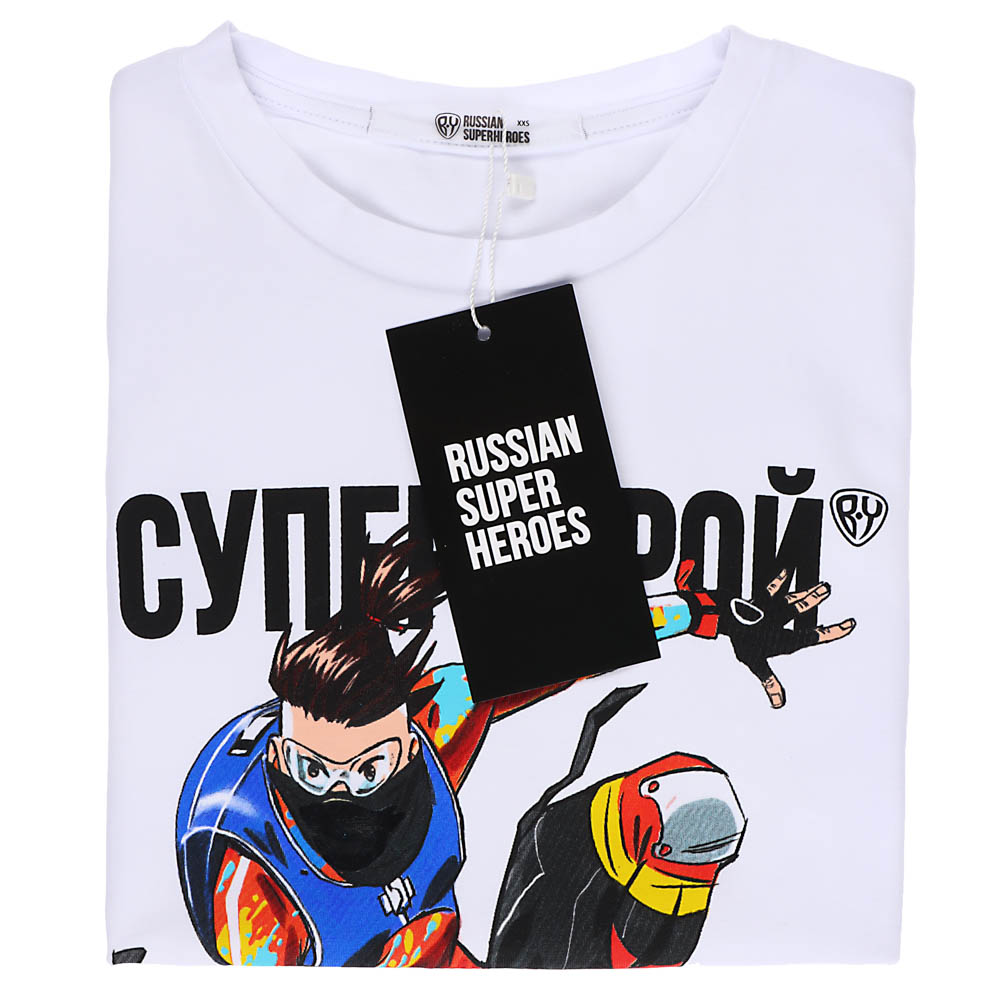 BY Конек Футболка, хлопок, цвет белый, размер XXS, арт.№ 830-933