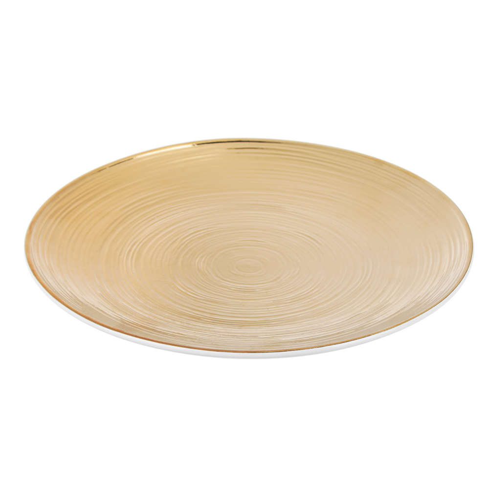 BY Голд фэнтези Тарелка десертная, 21х21х2,5см, фарфор, арт.№ 821-057