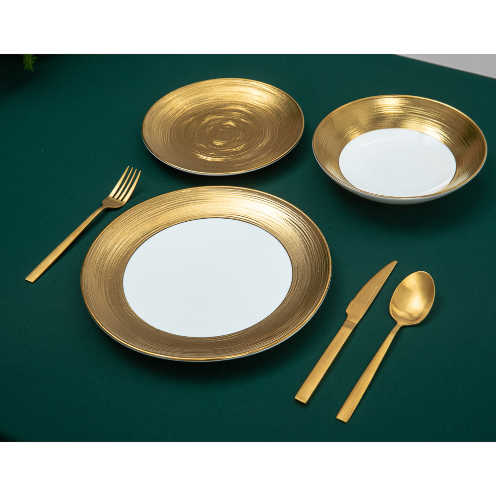 BY Голд фэнтези Тарелка суповая, 21х5см, фарфор, арт.№ 821-058