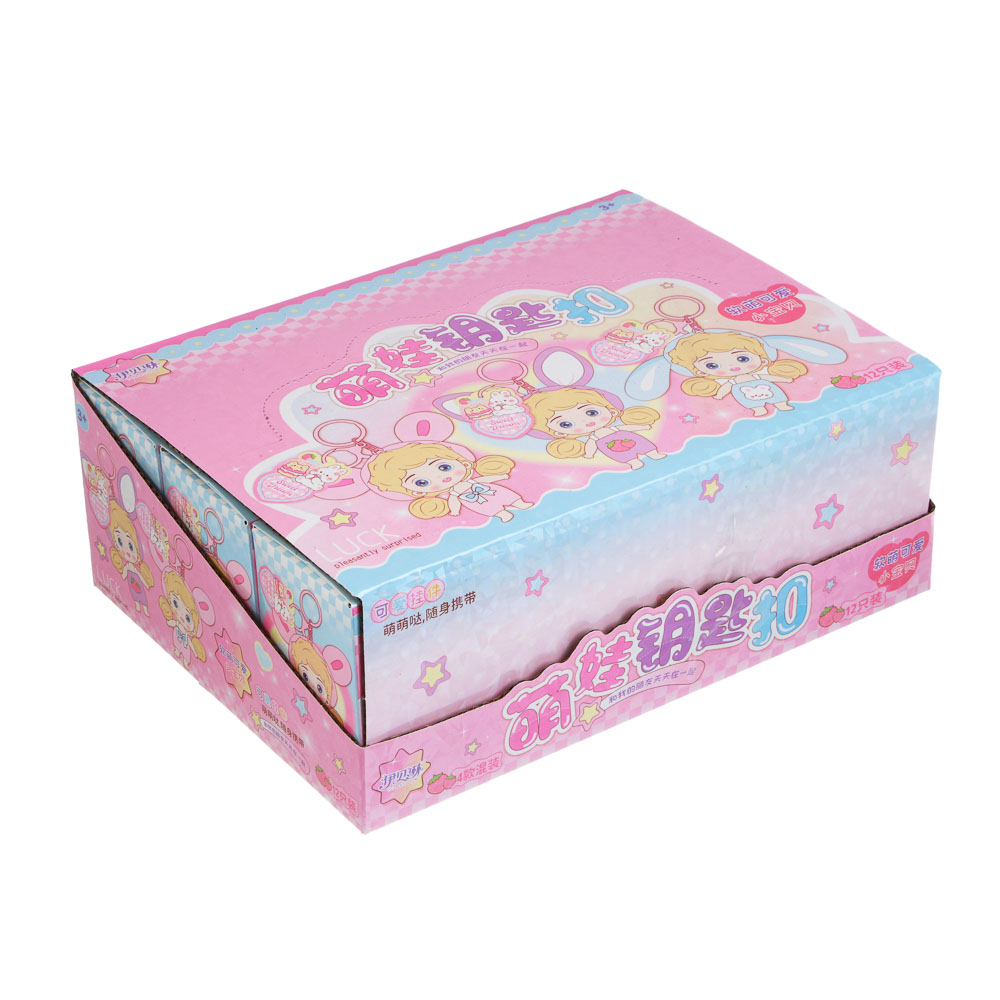 ИГРОЛЕНД Брелок-подвес "Куклёныш" в боксе-сюрприз, 10 см, ABS, PVC, 10х7х7 см, микс, арт.№ 264-499