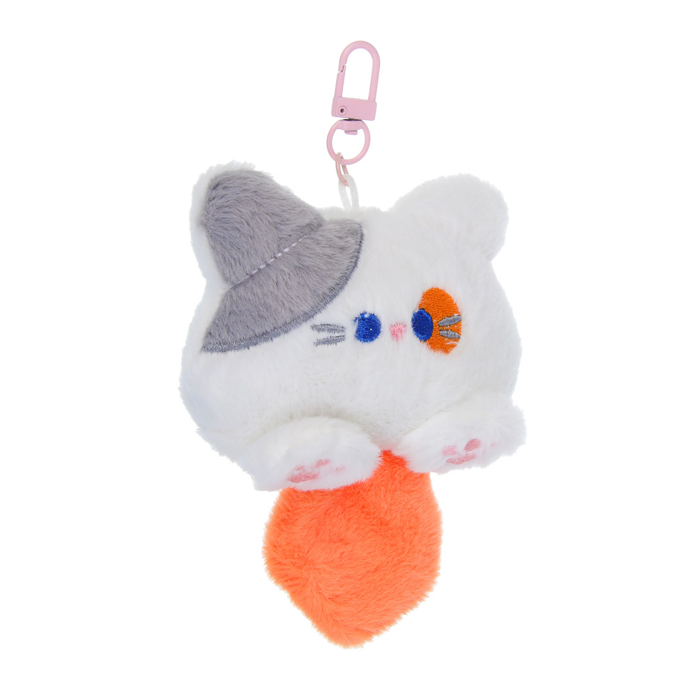 ИГРОЛЕНД Брелок-подвес мягкий "Котёна" в боксе-сюрприз, 10 см, полиэстер, металл, 10х7х7 см, микс, арт.№ 264-500