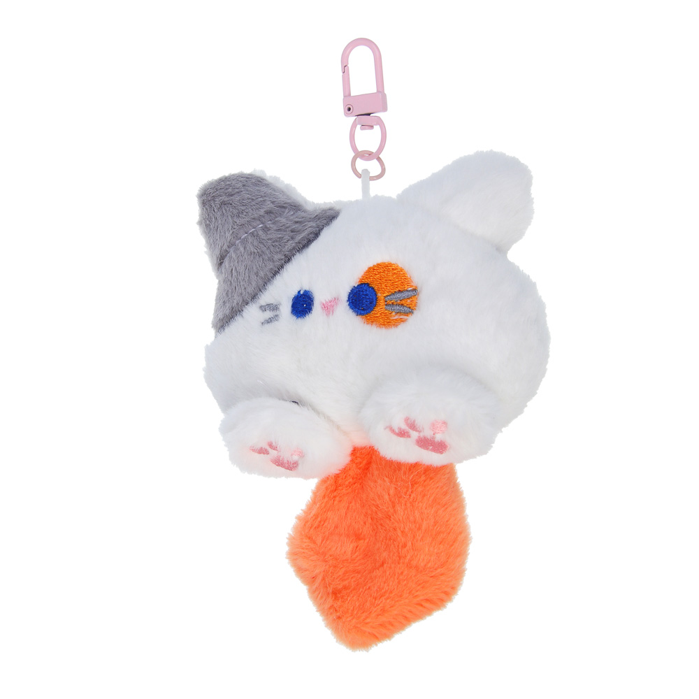 ИГРОЛЕНД Брелок-подвес мягкий "Котёна" в боксе-сюрприз, 10 см, полиэстер, металл, 10х7х7 см, микс, арт.№ 264-500