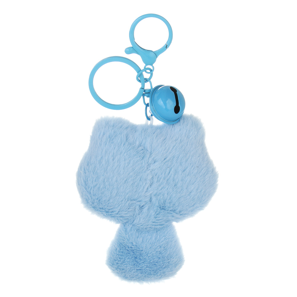 ИГРОЛЕНД Брелок мягкий "Котёна" в пакете-сюрприз, 7 см, полиэстер, металл, 16,8х12см, микс, арт.№ 264-501