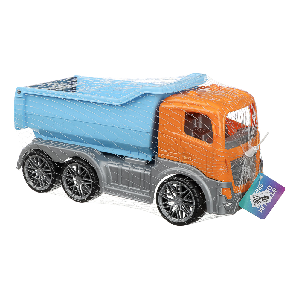 Камаз игрушечный тм ИГРОЛЕНД, пластик, 43х19х18 см, для детей 3+, арт.№ 292-498