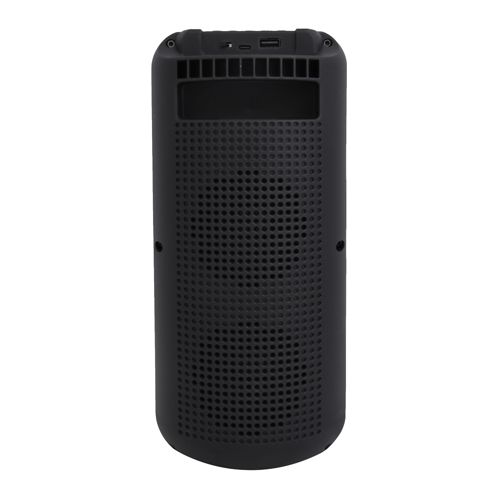 Колонка беспроводная BY ShineBar, 6 Вт, подсветка, 1200мАч, USB BT5.3, ВШГ 28x13x13см, черный, арт.№ 443-107