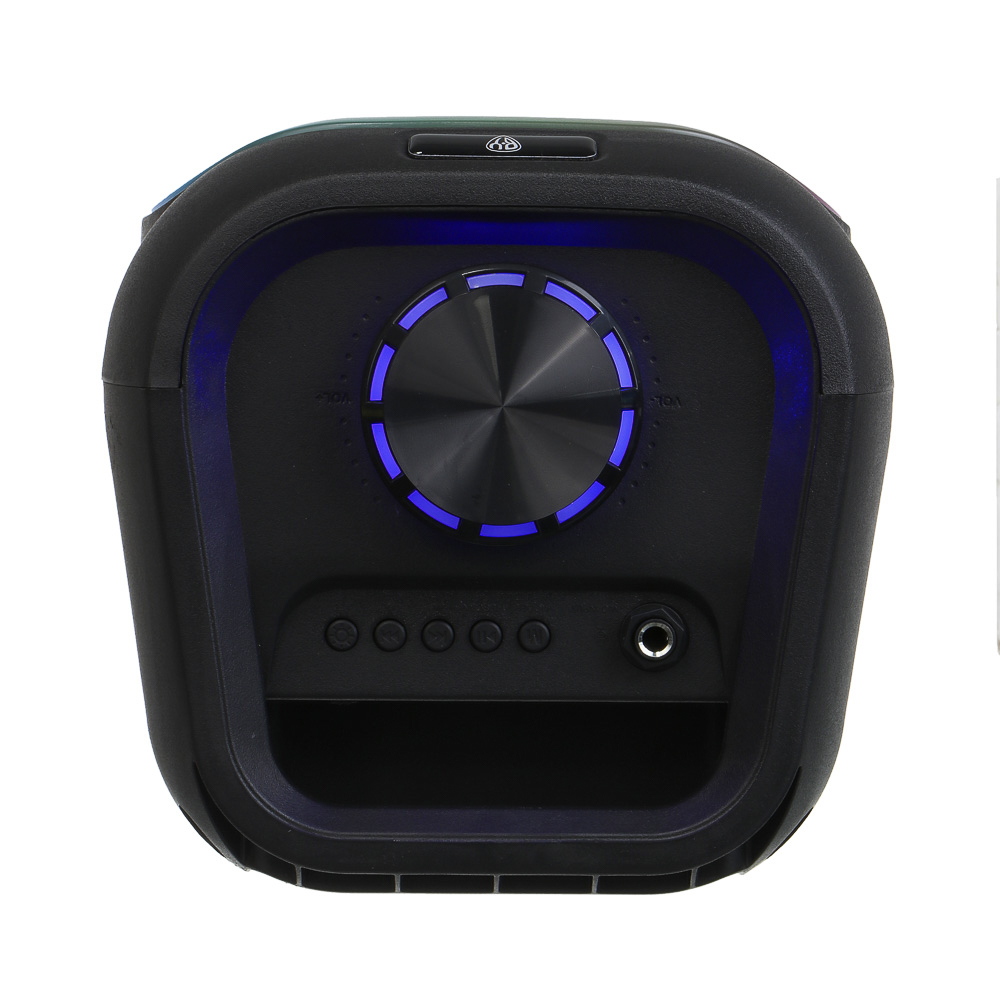 Колонка беспроводная BY Radiance, 20Вт,светомузыка,2400мАч,TWS,USB,BT 5.3,ВШГ 46x20x20см, черный, арт.№ 443-110