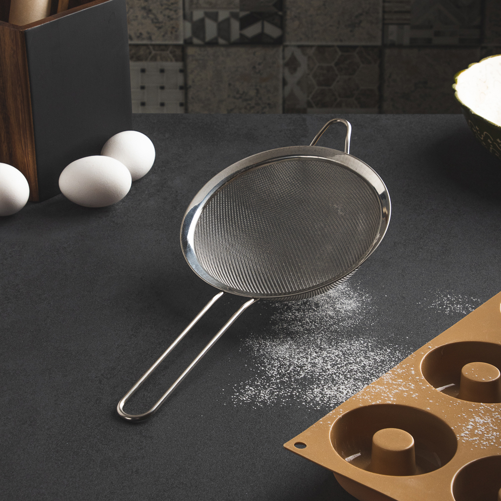 VETTA Сито с ободом и ручкой 16см, нерж.сталь, арт.№ 886-009