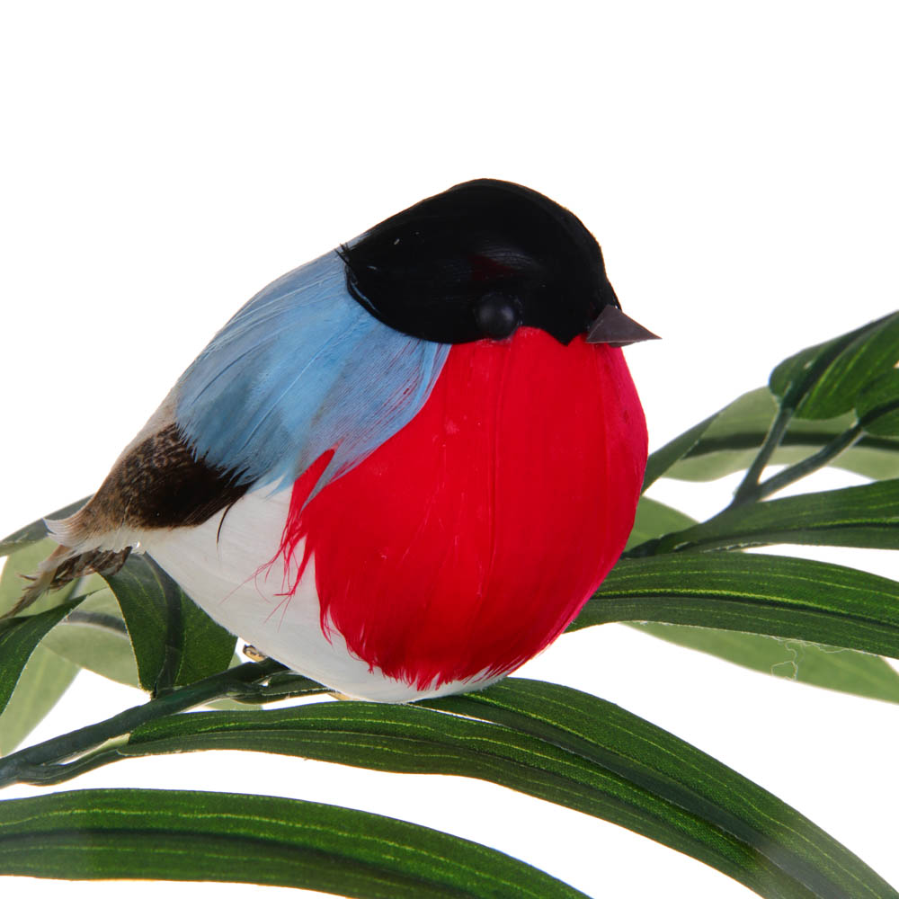 INBLOOM Птичка декоративная на прищепке 6x9см, арт.№ 153-010