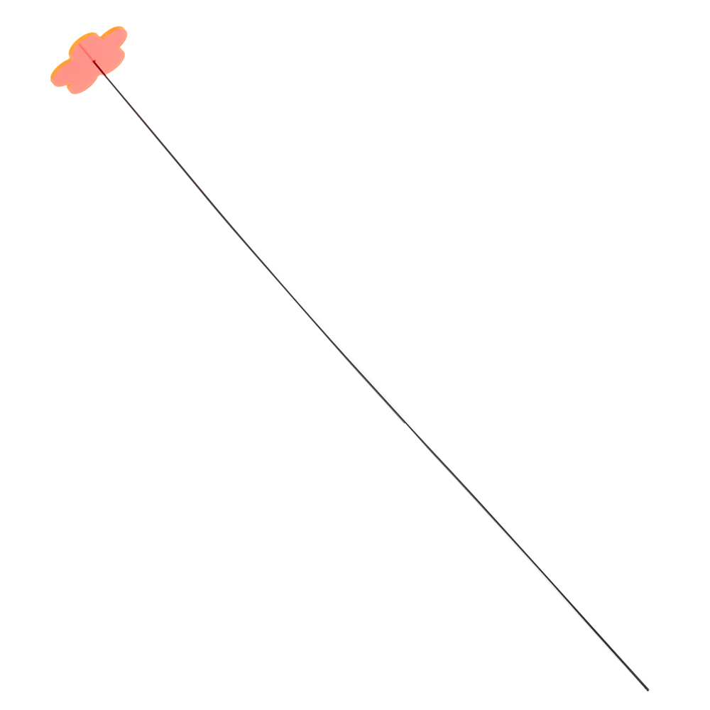 INBLOOM Фигурка декоративная на стержне Цветок 5,5x5,5x50см, акрил, металл, арт.№ 153-013