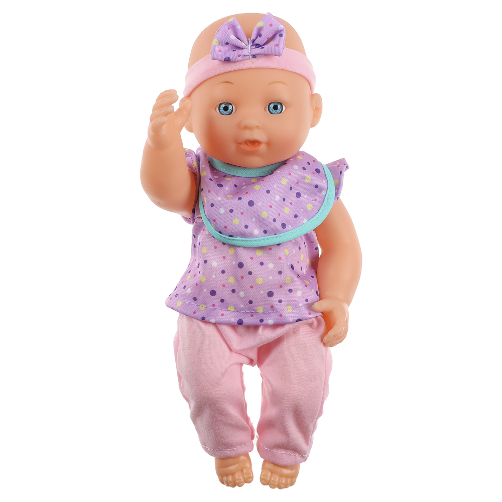 ИГРОЛЕНД Пупс 30 см с акс., PVC, PP, ABS, полиэстер, 24,8x10,5x33 см, арт.№ 436-166