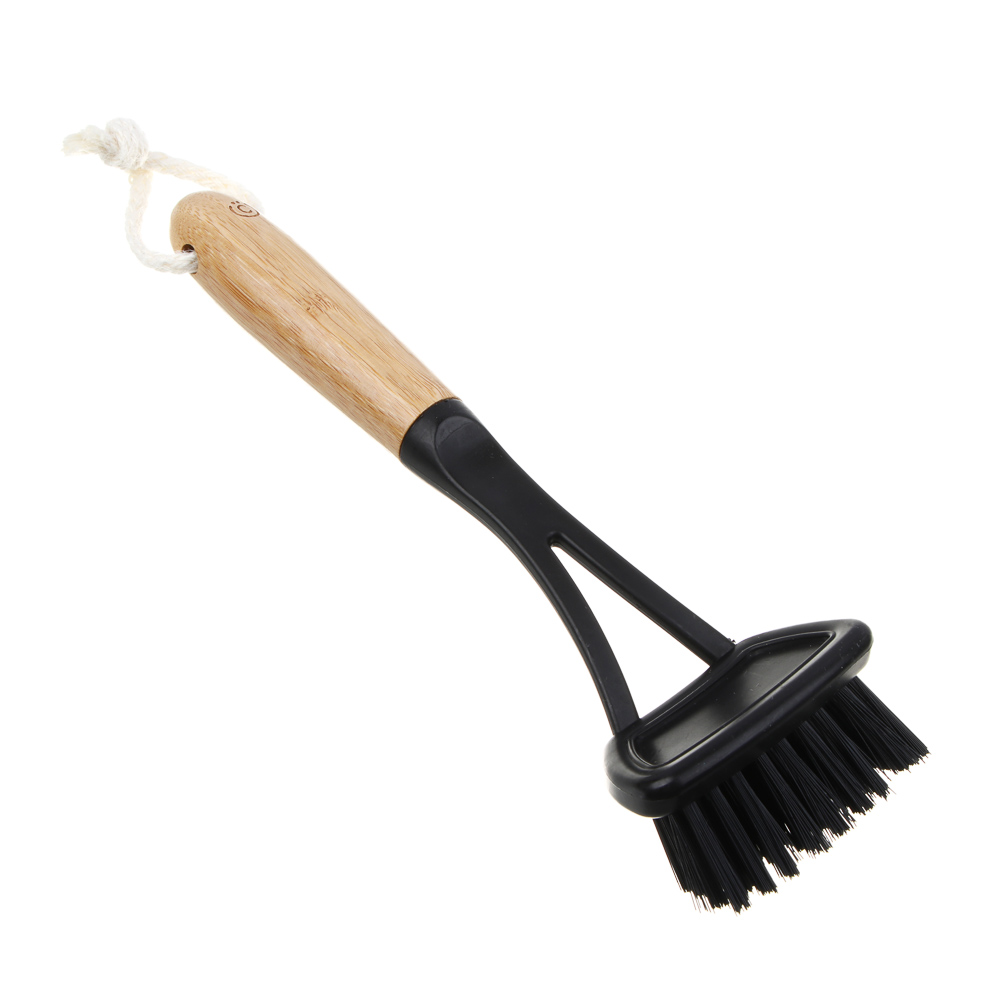 ВСЁГАЗИН Щетка для посуды широкая, 25х7,5х4,5хсм, полипропилен, бамбук, арт.№ 441-048