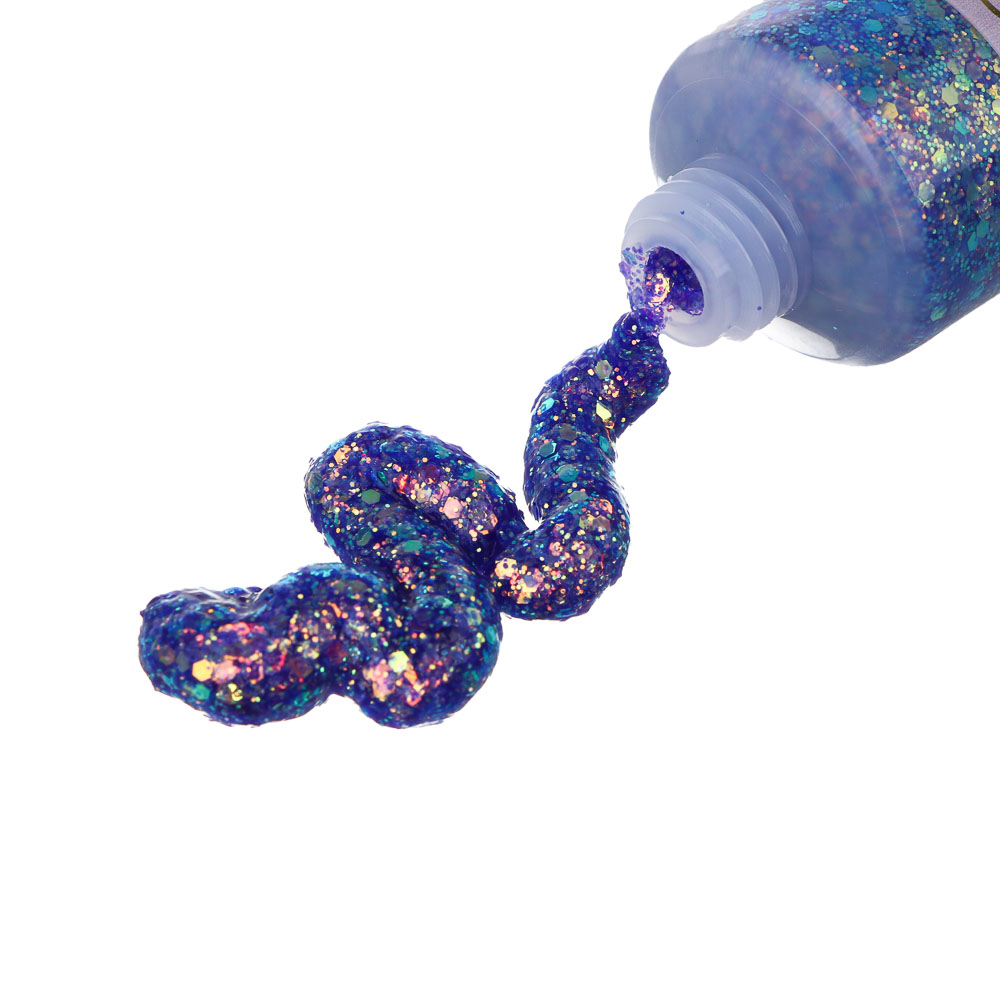 BY Русские Супергерои Заря Каваи Глиттер гелевый, 16 гр, 4 цвета, арт.№ 330-575