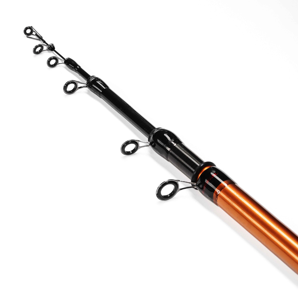 Удочка с кольцами "Актив" тм AZOR FISHING, телескоп., карбон 40%, 5,0м, тест 10-30гр., арт.№ 149-094