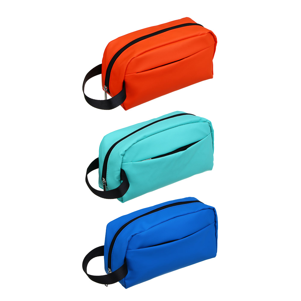 Несессер дорожный ЮL, из водоотталкивающей ткани, 2 отделения, ПЭ, ПУ, 24х13х9см, 3 цвета, арт.№ 364-261