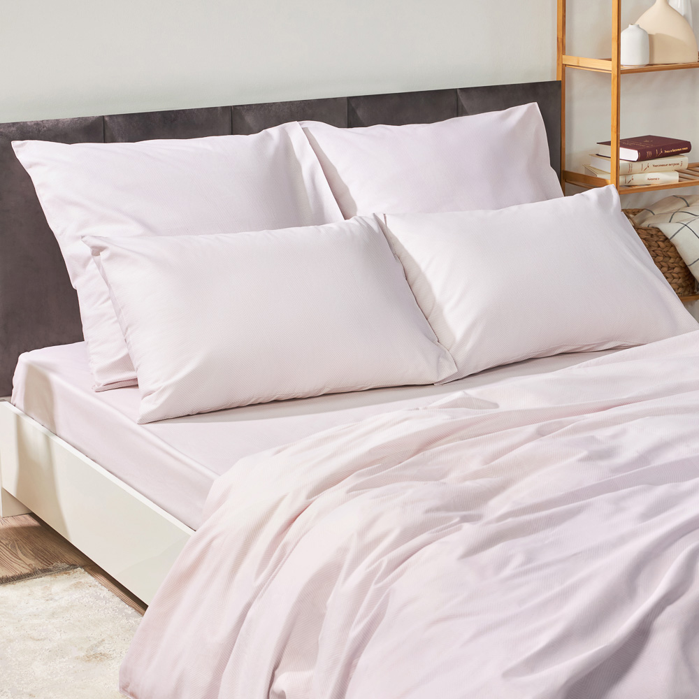 PROVANCE Фрэя Наволочки 50х70см, 100% хлопок, поплин, 2шт, серый, арт.№ 432-268