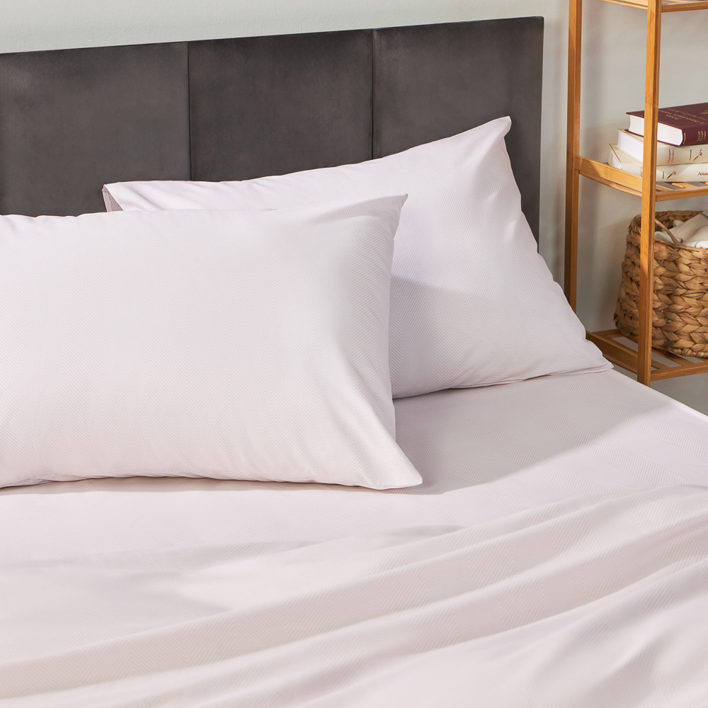 PROVANCE Фрэя Наволочки 50х70см, 100% хлопок, поплин, 2шт, серый, арт.№ 432-268