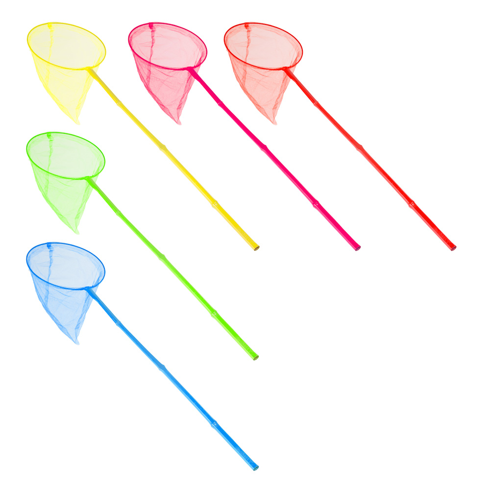 SILAPRO Сачок для ловли бабочек, полиэстер, 28х118см, арт.№ 159-004