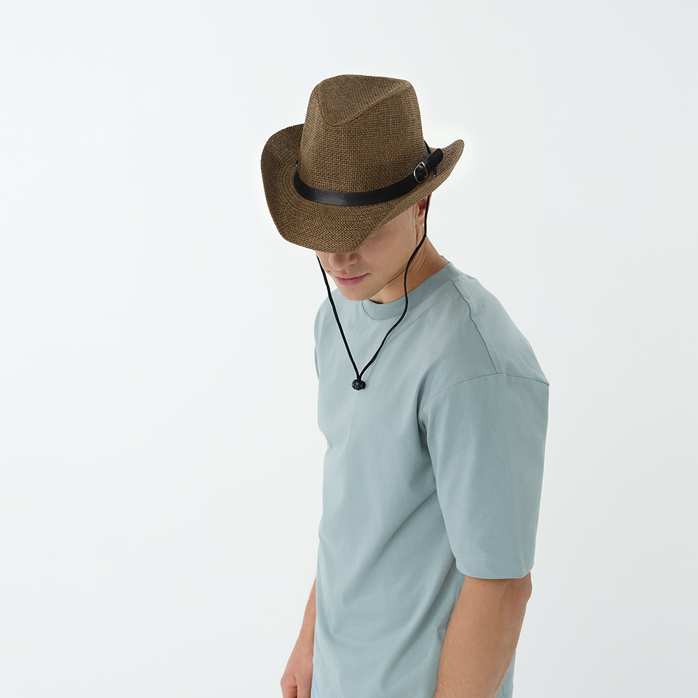 GALANTE Шляпа ковбойка, р.58, 100% целлюлоза, ВЛ25-22, #1, арт.№ 314-921