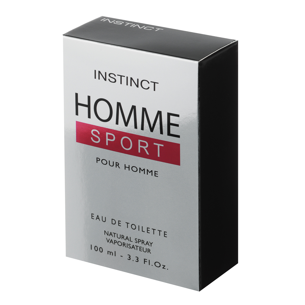 Туалетная вода мужская тм INSTINCT Homme Sport pour homme, 100 мл, арт.№ 313-398