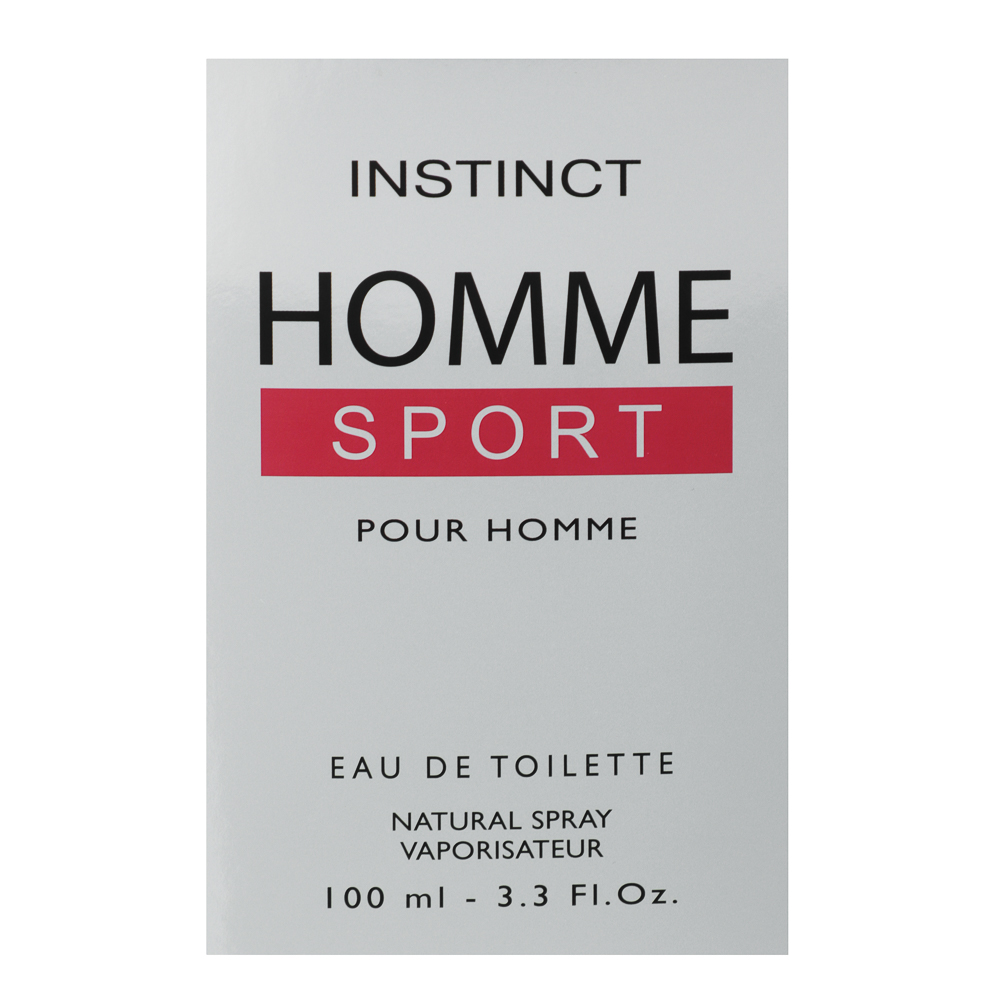 Туалетная вода мужская тм INSTINCT Homme Sport pour homme, 100 мл, арт.№ 313-398