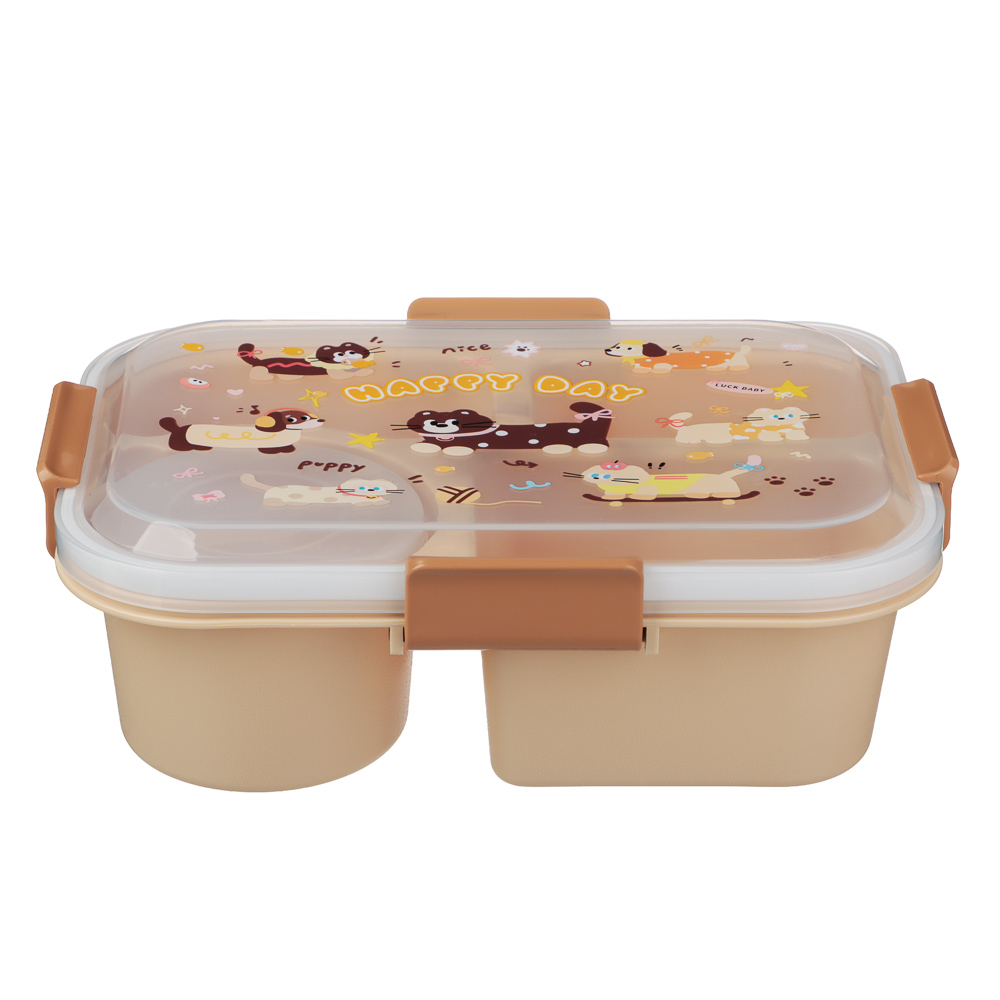 Ланчбокc тм VETTA Собачки 22.5*16*7.5см, арт.№ 829-242