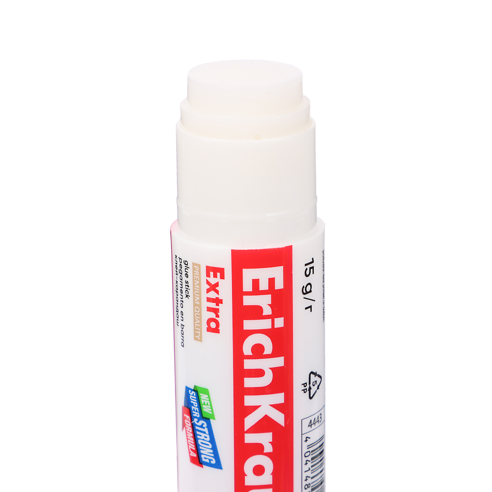 Клей-карандаш Erich Krause "Экстра" 15 грамм, на основе PVP, 4443, арт.№ 586-044