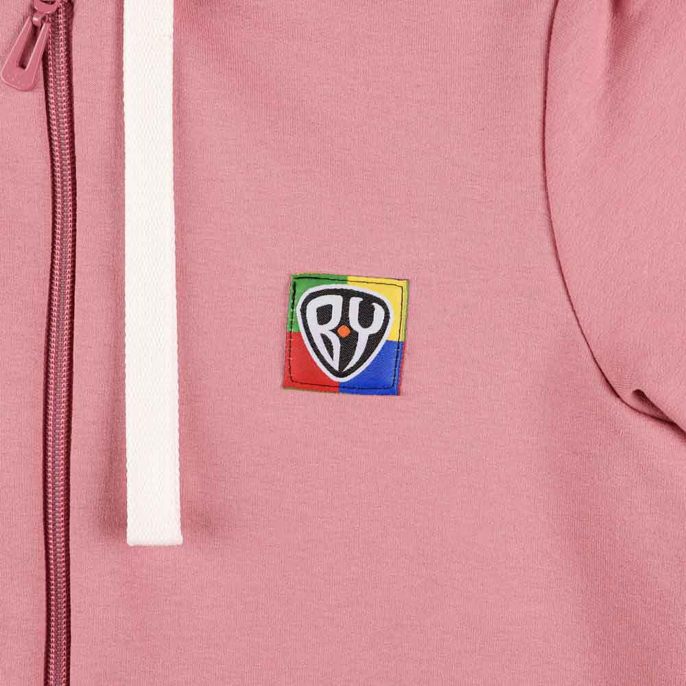 BY Basic Толстовка на молнии детская, хлопок, цвет розовый, размер 146, арт.№ 833-015