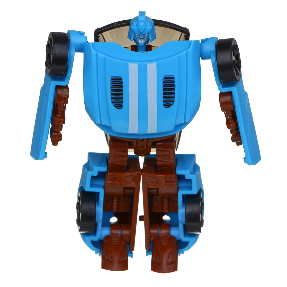 ИГРОЛЕНД Робот "Городские Автороботы", трансформируется в машину, ABS, 9х5х15 см, 6 дизайнов, арт.№ 296-120