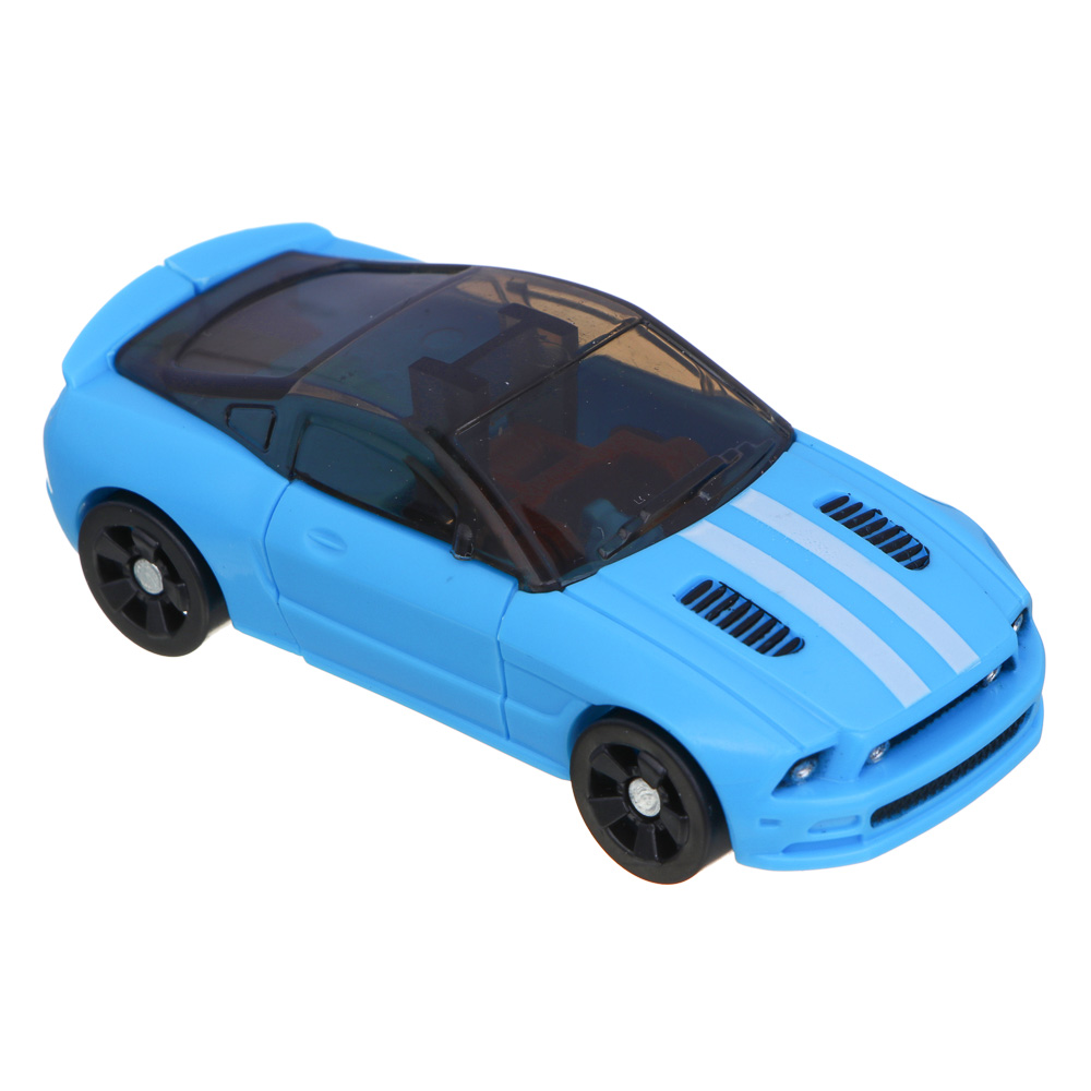 ИГРОЛЕНД Робот "Городские Автороботы", трансформируется в машину, ABS, 9х5х15 см, 6 дизайнов, арт.№ 296-120