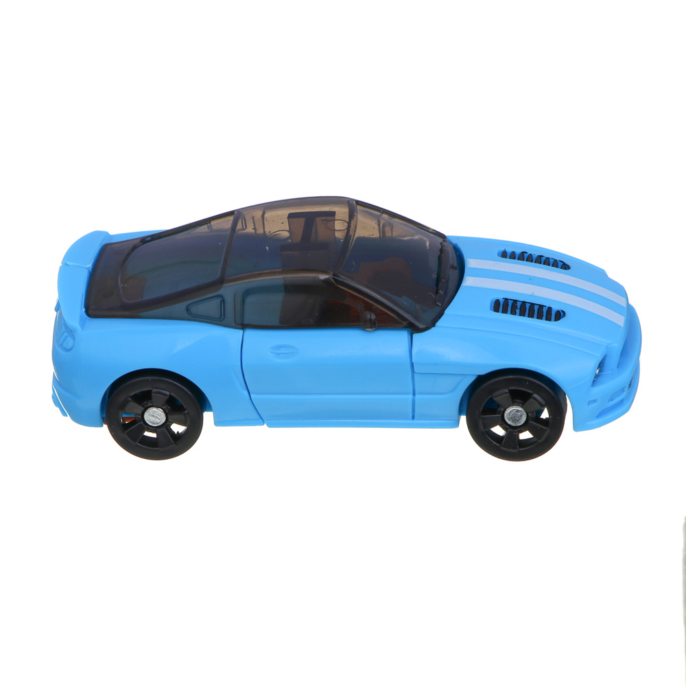 ИГРОЛЕНД Робот "Городские Автороботы", трансформируется в машину, ABS, 9х5х15 см, 6 дизайнов, арт.№ 296-120