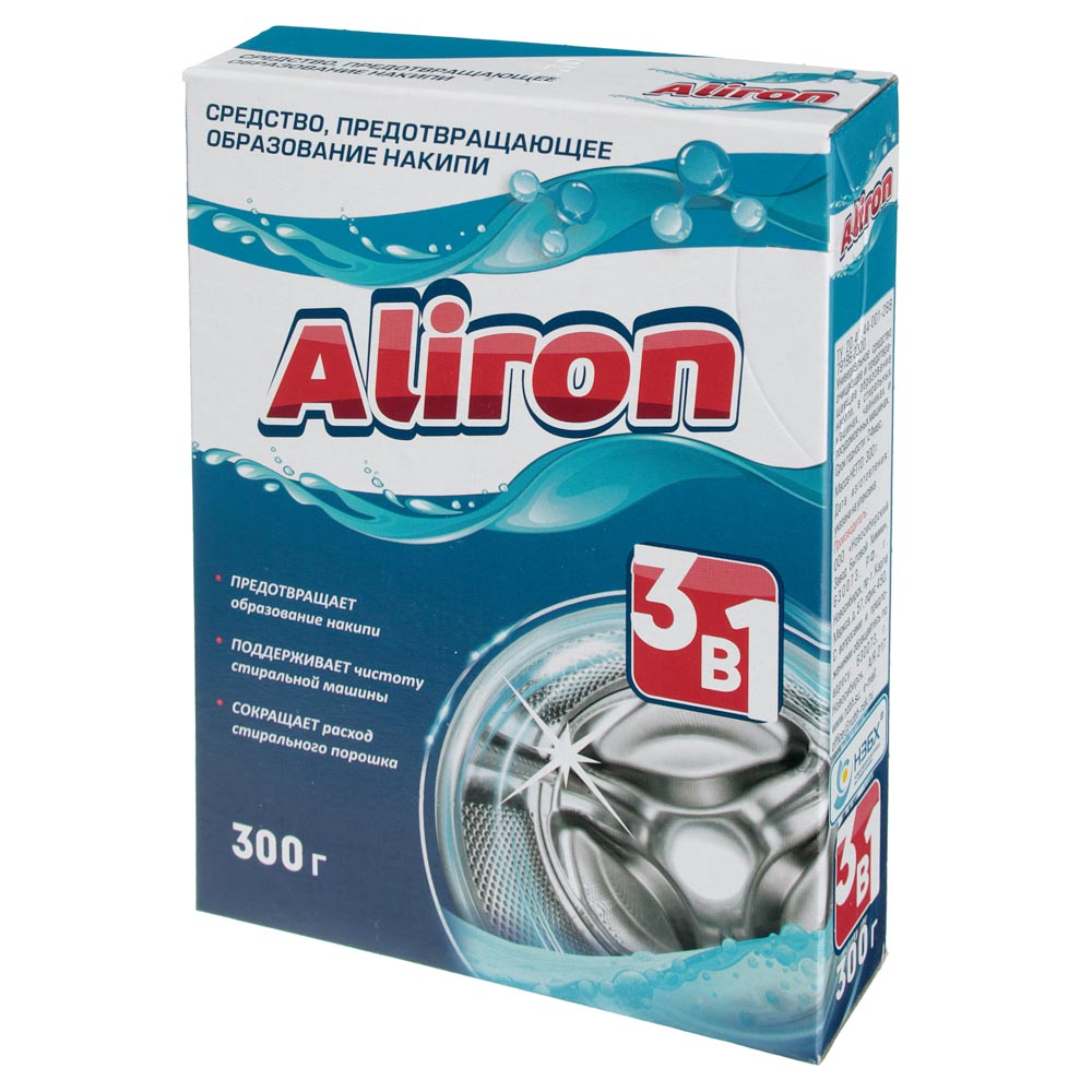 Средство от накипи Aliron 300г карт/п, арт.№ 995-003