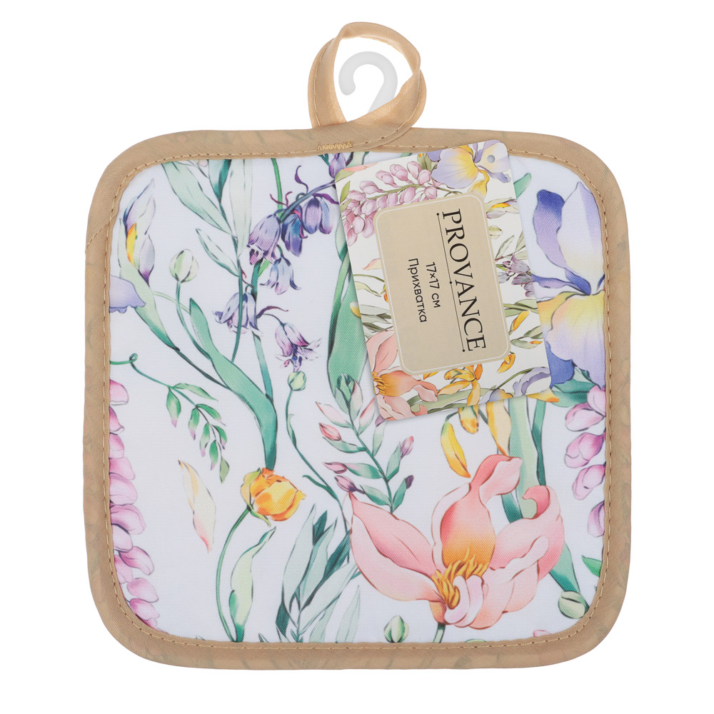 PROVANCE Ботаника Прихватка 17х17см, 100% полиэстер, арт.№ 488-195
