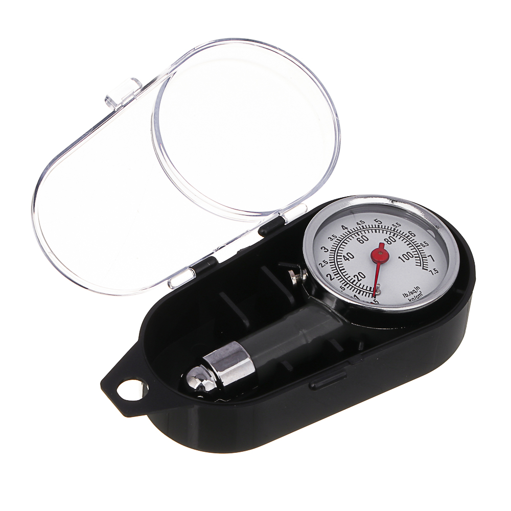 ЕРМАК Манометр механический, метал. корпус, в пластиковом кейсе, блистер, арт.№ 713-031