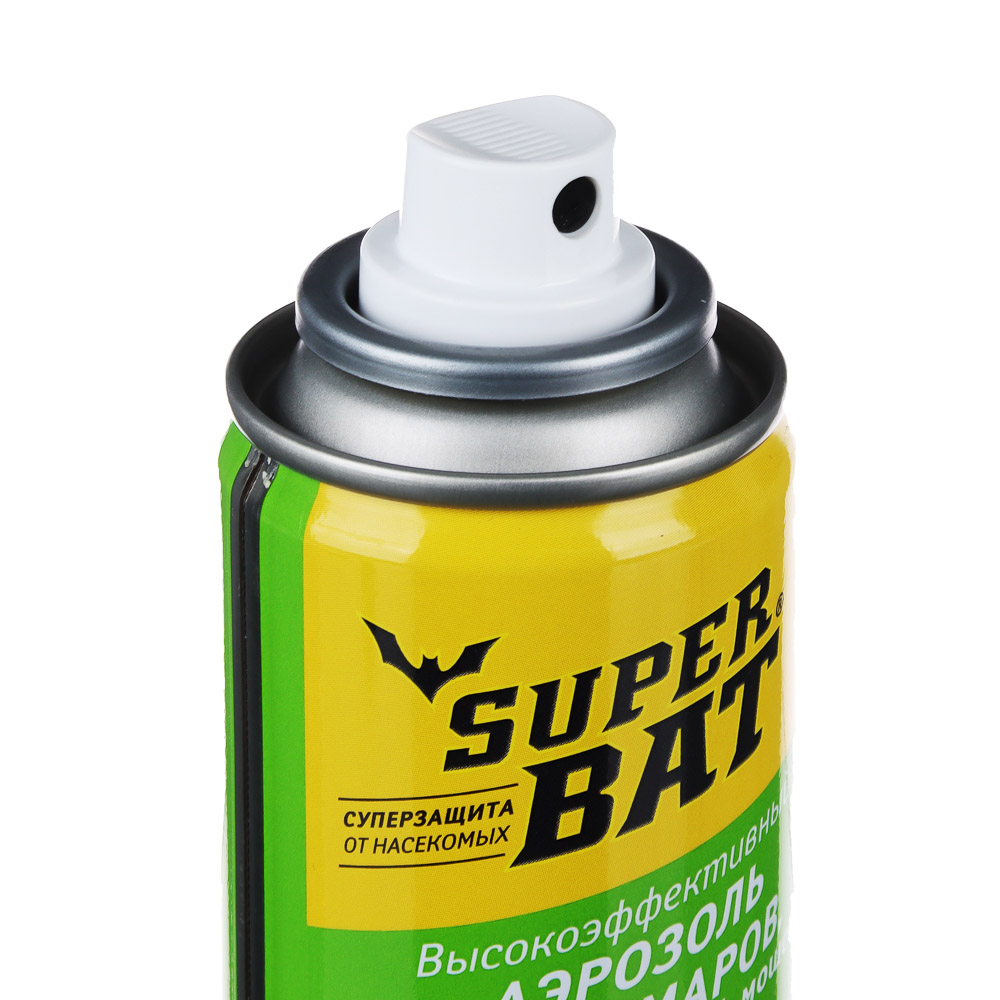 Аэрозоль от комаров и клещей SuperBAT, 150 мл, арт.№ 961-025