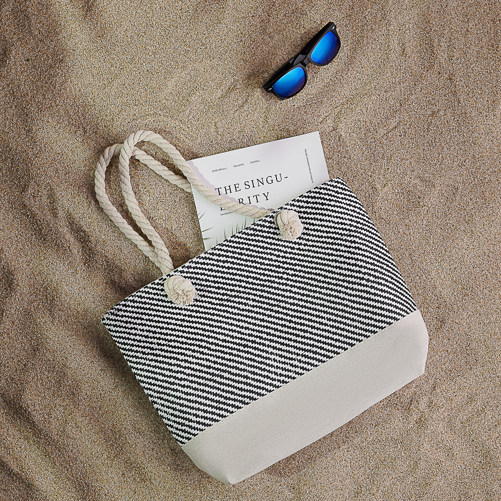 ЮL Сумка пляжная 44х33х11 см, 100% полиэстер, 3 цвета, арт.№ 337-048