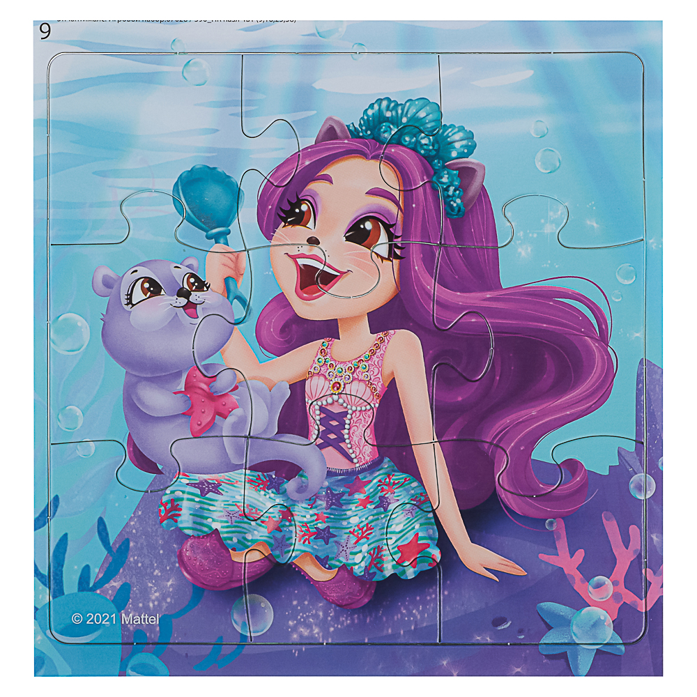 Энчантималс Игровой набор Мемо+5 пазлов, 18x5x18 см, арт.№ 285-253