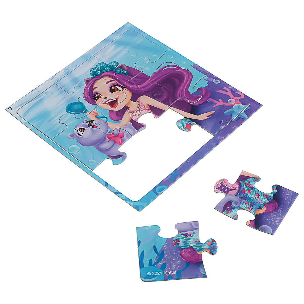 Энчантималс Игровой набор Мемо+5 пазлов, 18x5x18 см, арт.№ 285-253