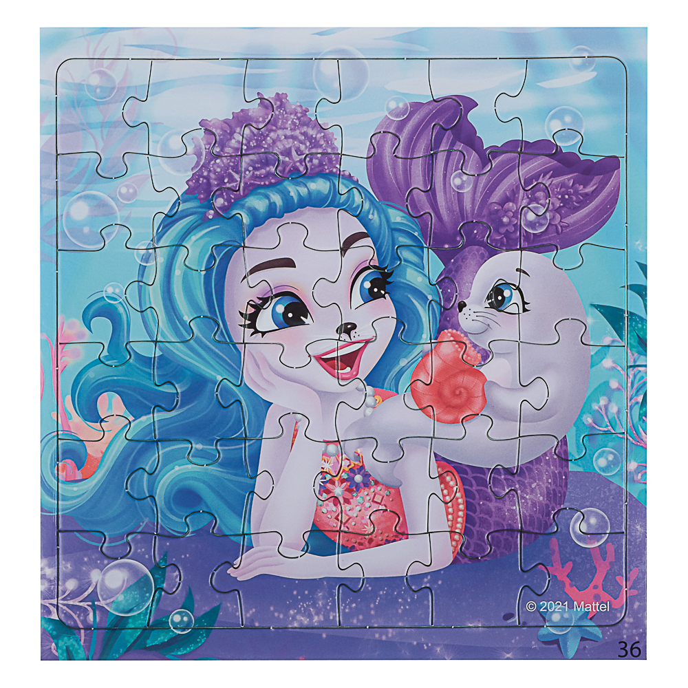 Энчантималс Игровой набор Мемо+5 пазлов, 18x5x18 см, арт.№ 285-253