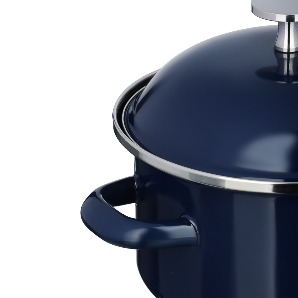 Кастрюля эмалированная VETTA Ноэми, 18см, 1,6л, индукция, арт.№ 894-561