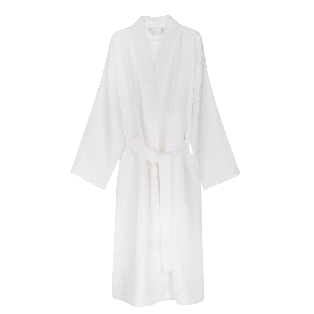Халат вафельный one size PROVANCE Монблан, 100% хлопок, 300 г/м2, белый, арт.№ 484-200