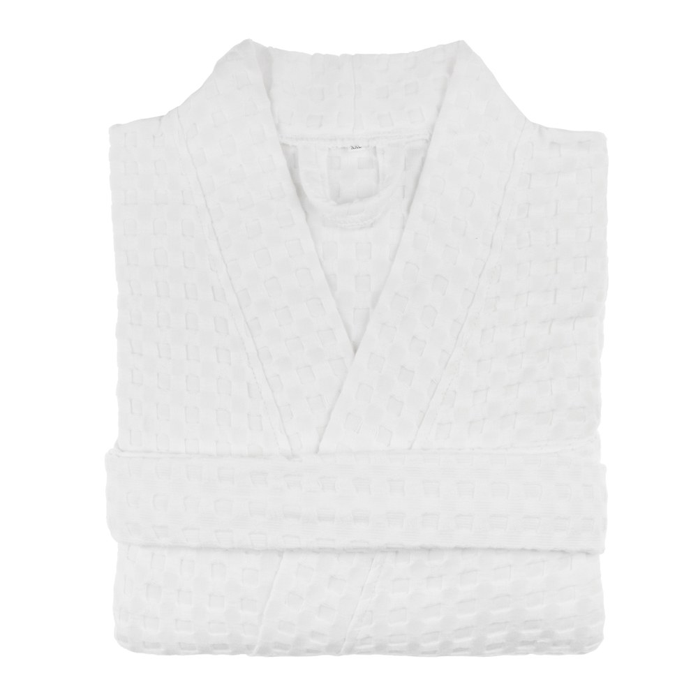 Халат вафельный one size PROVANCE Монблан, 100% хлопок, 300 г/м2, белый, арт.№ 484-200