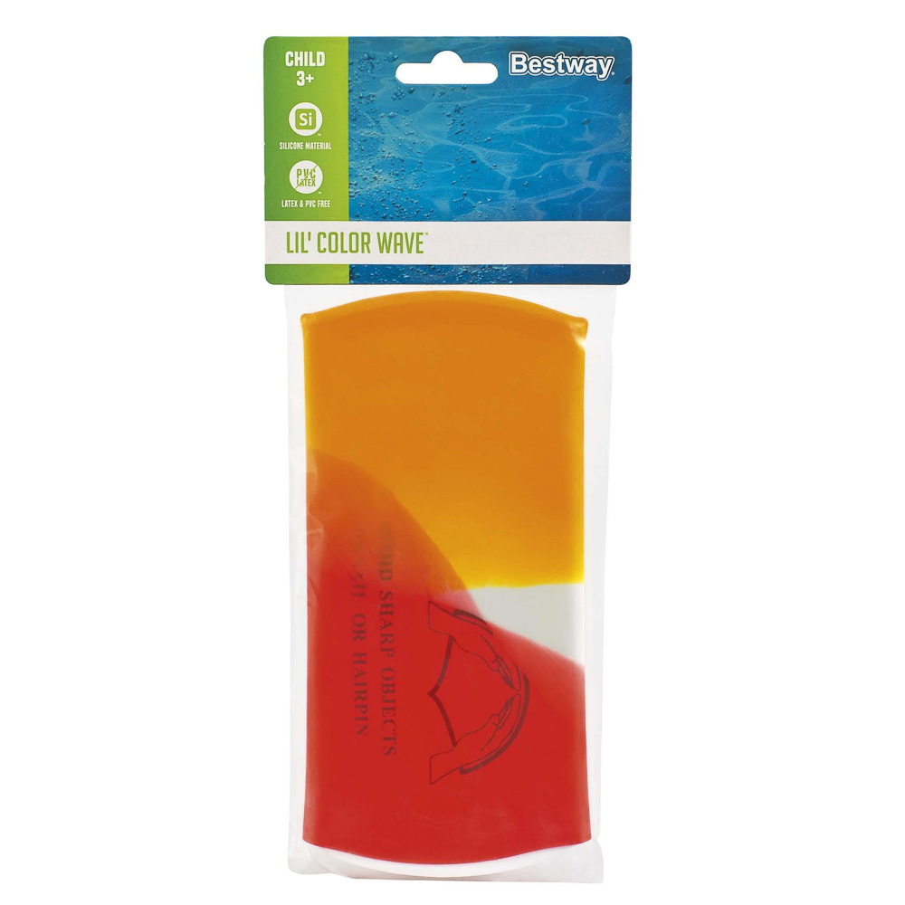 BESTWAY Шапочка для плавания LIL' COLOR WAVE, 26049, арт.№ 002-015