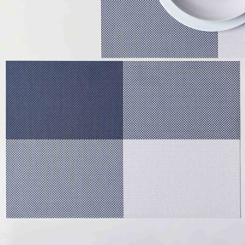 Набор салфеток сервировочных ПВХ, 2шт, 30x45см, "Графика", 4 цвета, арт.№ 890-355