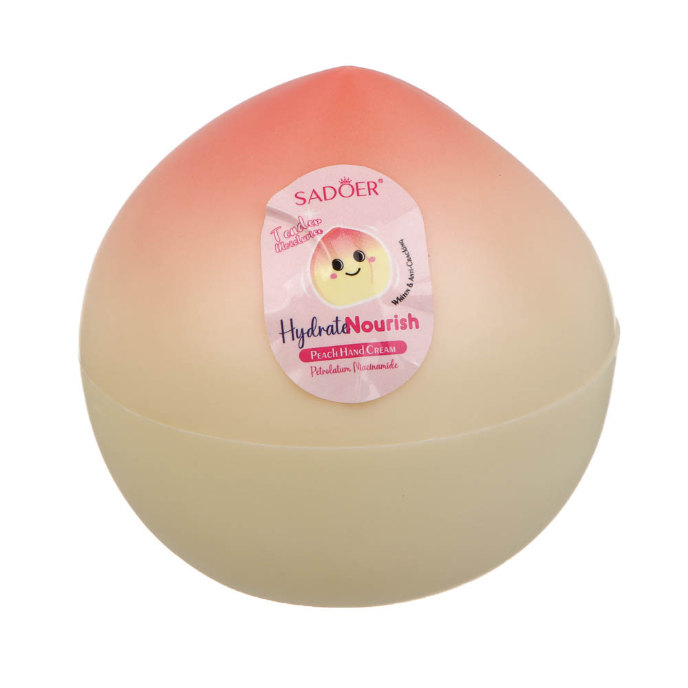 Крем для рук увлажняющий персик тм Sadoer, 35 гр, арт.№ 022-225